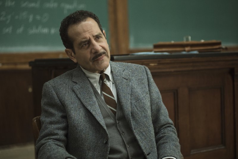 Abe in a classroom at Columbia University in the Marvelous Mrs. Maisel