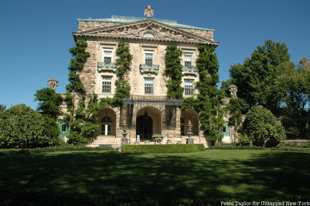 Kykuit estate with landscaping by Frederick Law Olmsted