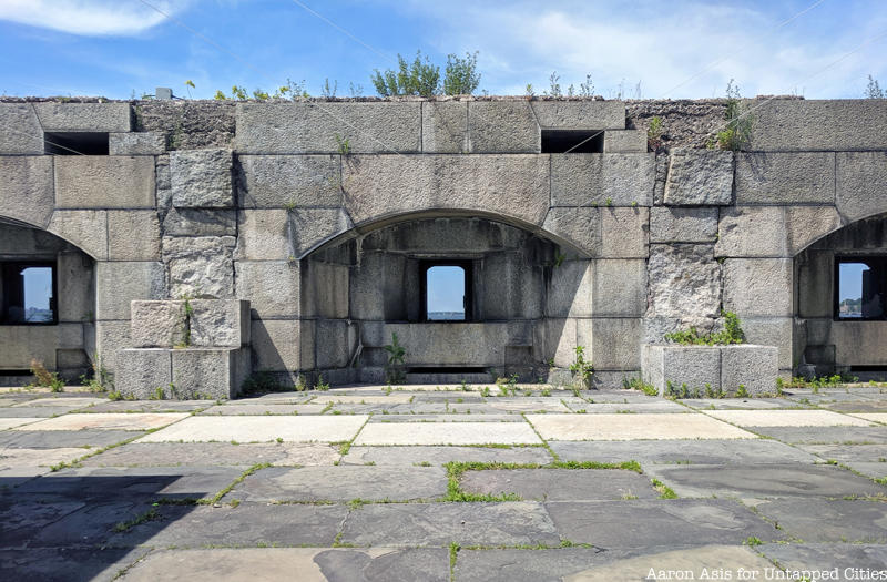 Stone arches of Fort Totten