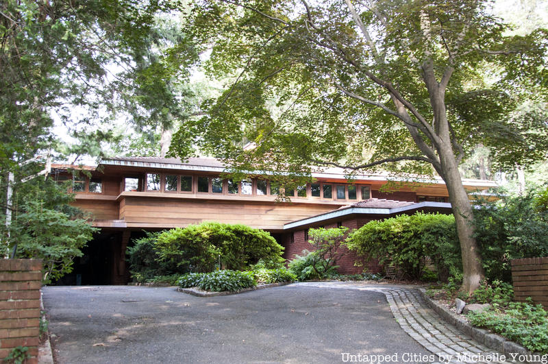 Ben Rebhuhn house designed by Frank Lloyd Wright