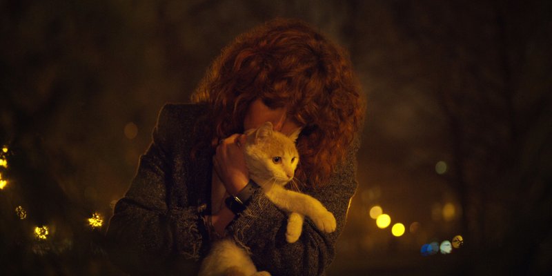 Russian Doll filming locations Nadia with her cat