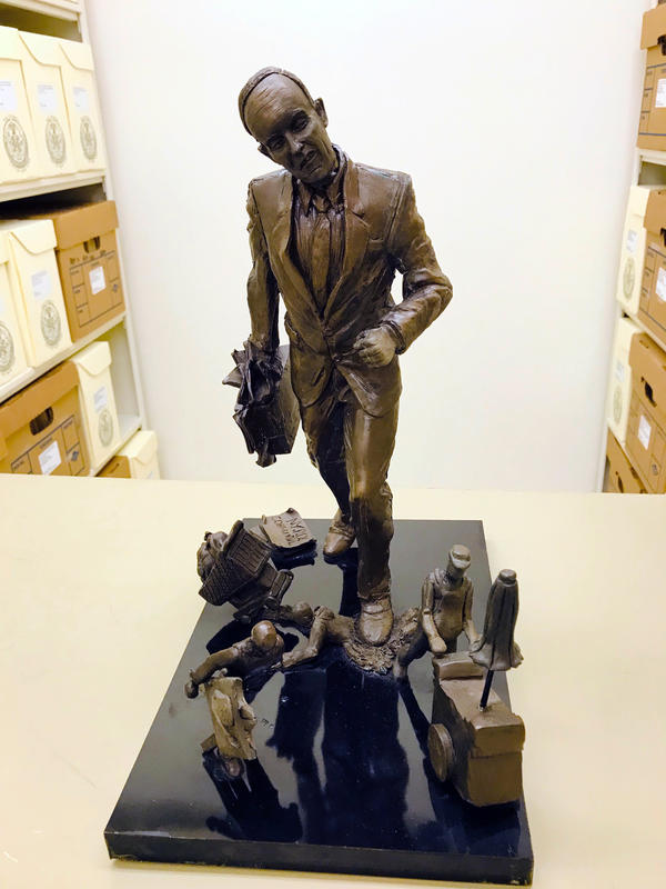 Rudy Guiliani monster ssulpture by Joseph Reginella