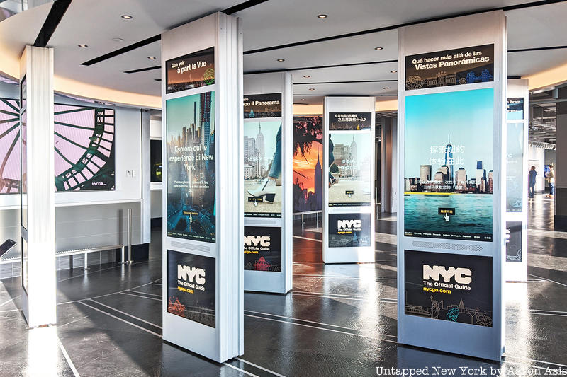 Empire State Building's redesigned 80th floor with NYC & Company itinerary exhibition