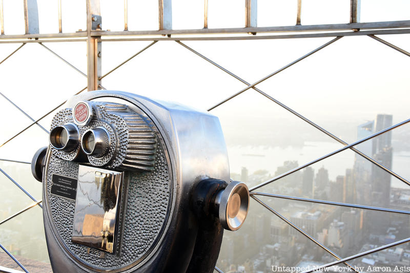 Binoculars on Empire State Building