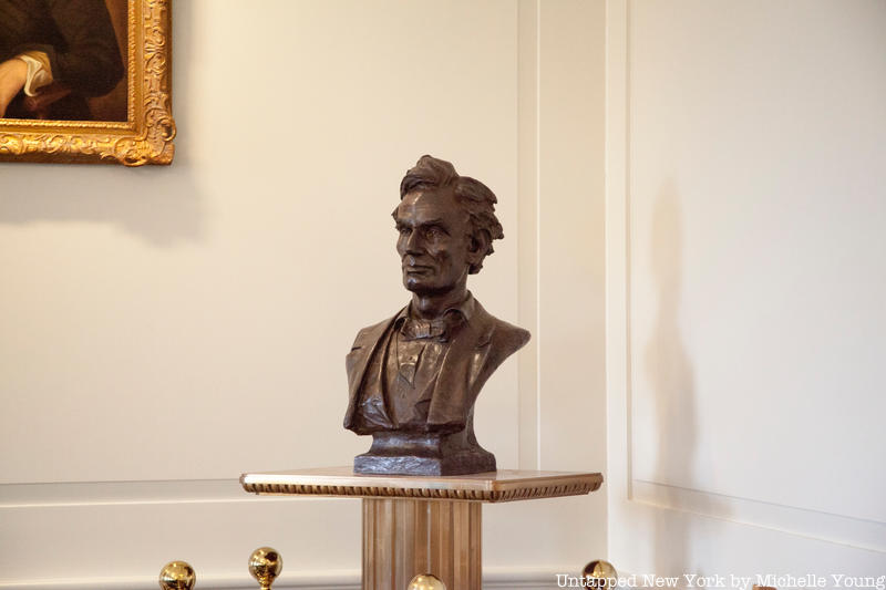 A Desk Rumored To Belong To Abraham Lincoln Sits Inside Madison Nj Borough Hall Untapped New York