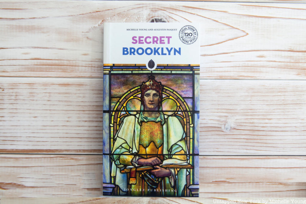A copy of the book Secret Brooklyn, a perfect last-minute holiday gift