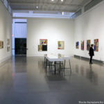 A wide view of the Nicholas Moufarrege exhibition