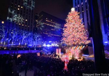 2019 Rockefeller Center Christmas tree lighting ceremony