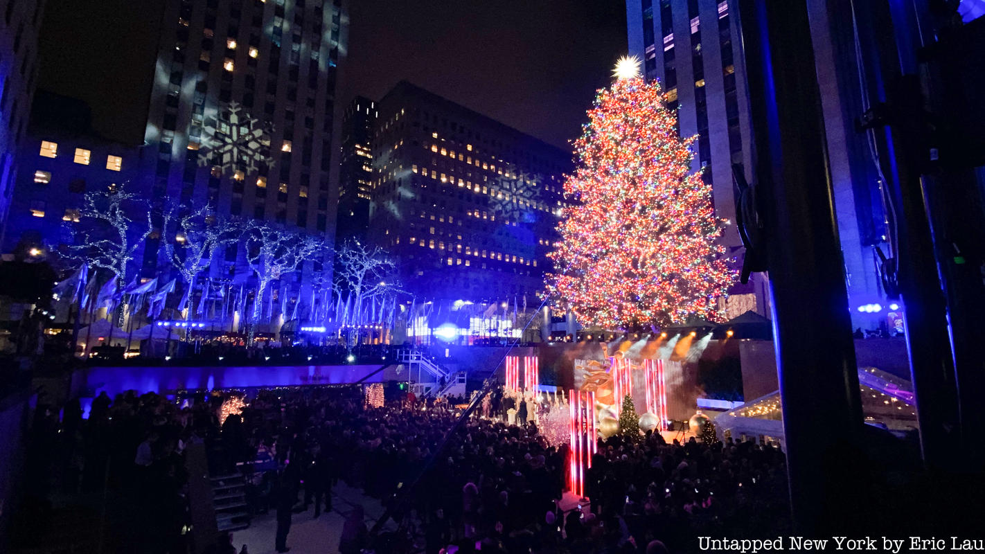Photos: The 2019 Rockefeller Center Christmas Tree is Lit! - Untapped New York