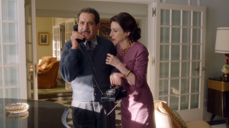 Rose and Abe's Upper West Side apartment in the Marvelous Mrs. Maisel