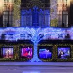Saks Fifth Avenue 2019 NYC Holiday Windows with Frozen 2 theme