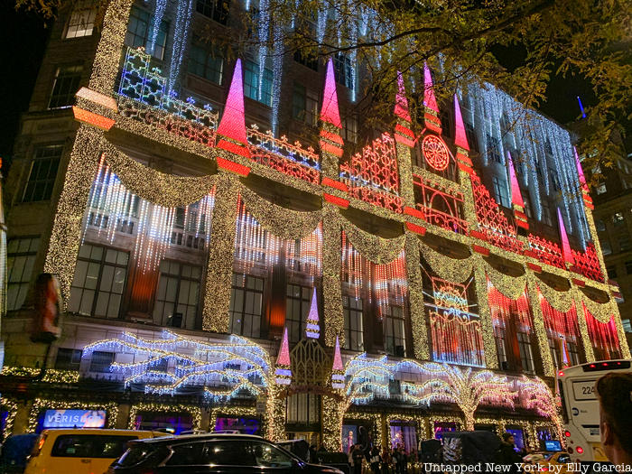 Saks Fifth Avenue holiday decorations 2019