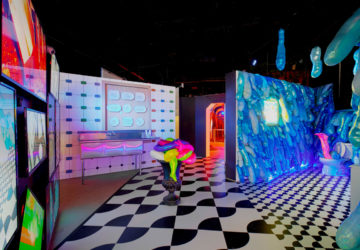Inside the colorful art installations at House of SHOWFIELDS