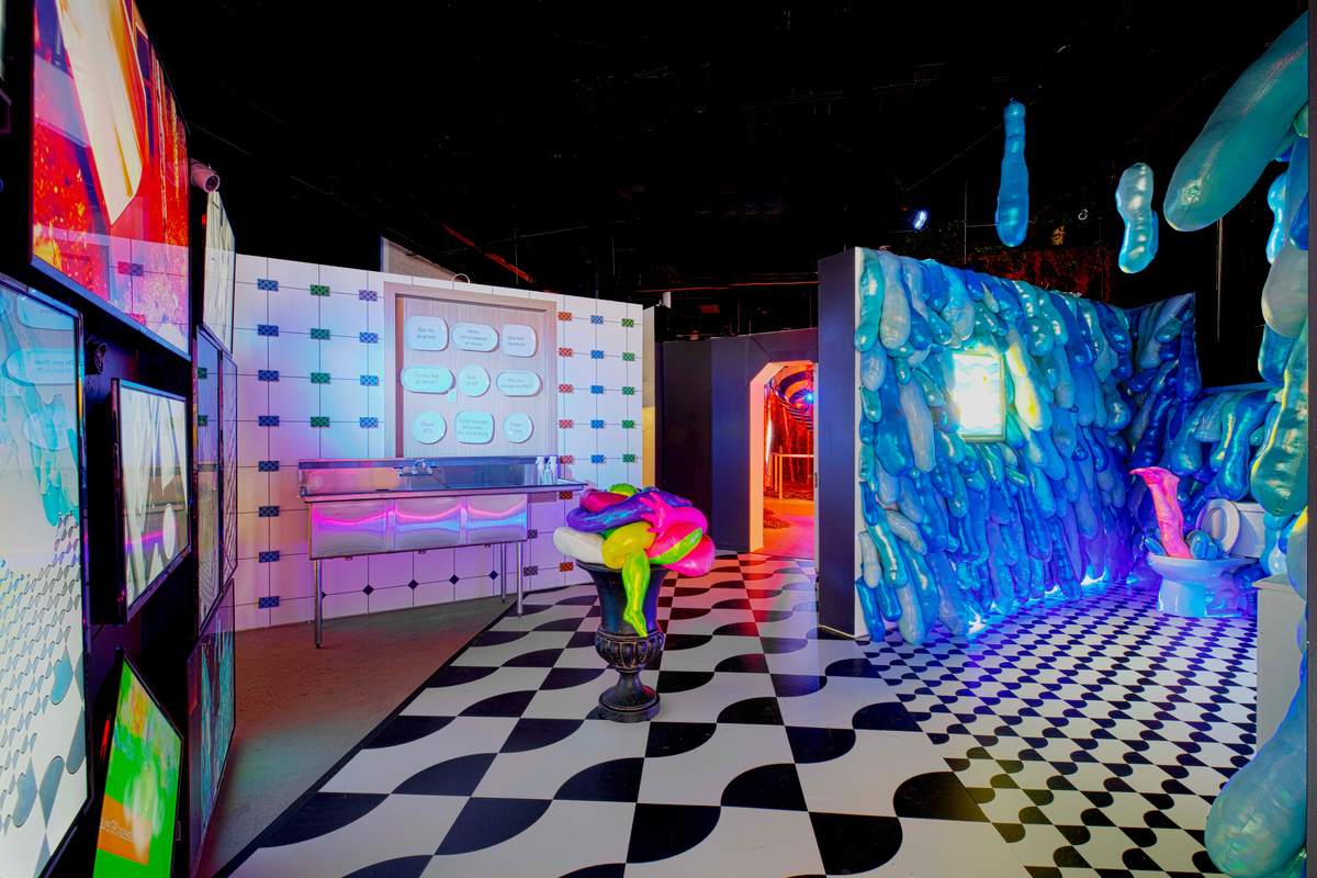 Inside the colorful art installations at House of SHOWFIELDS