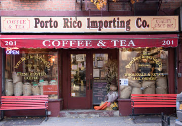 Porto Rico Roasting Co, one of the oldest coffee shops in NYC