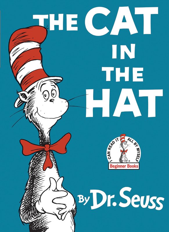 The Cat in the Hat by Dr. Seuss Book Cover