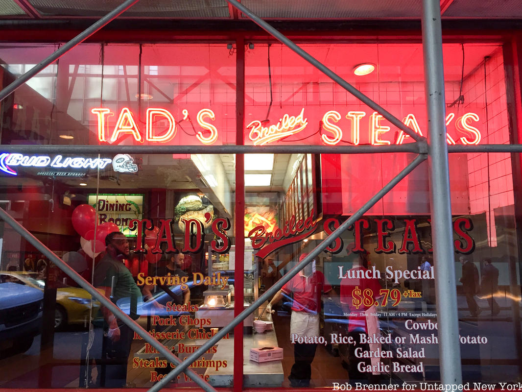 Tad's Steakhouse on Closing Day