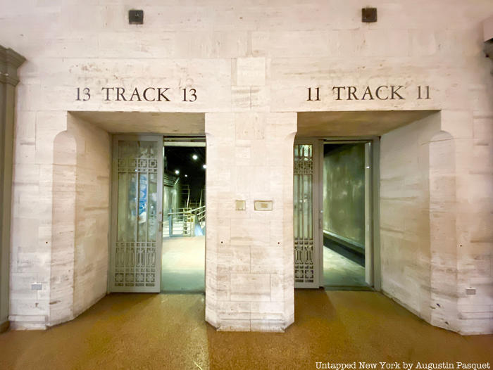 Track 13 and 11 at Grand Central Terminal