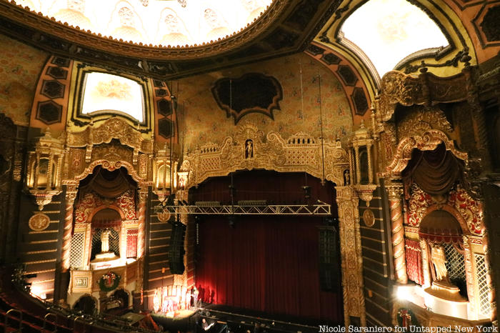 The stage as viewed from the balcony of the St. George Theater