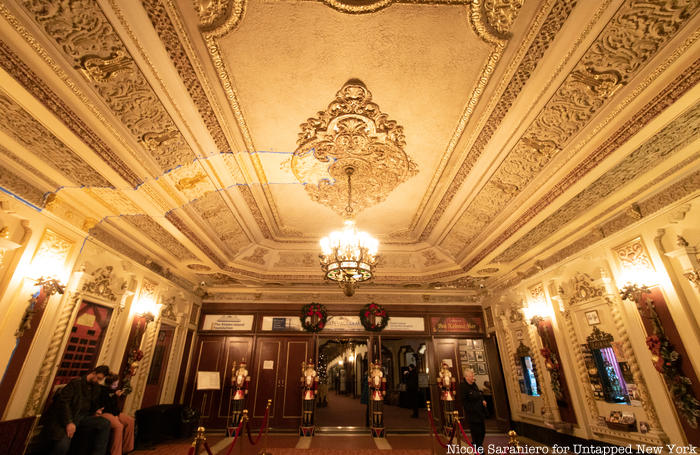 The foyer of the St. George Theater