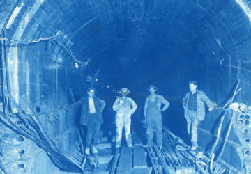 East River Tunnel construction