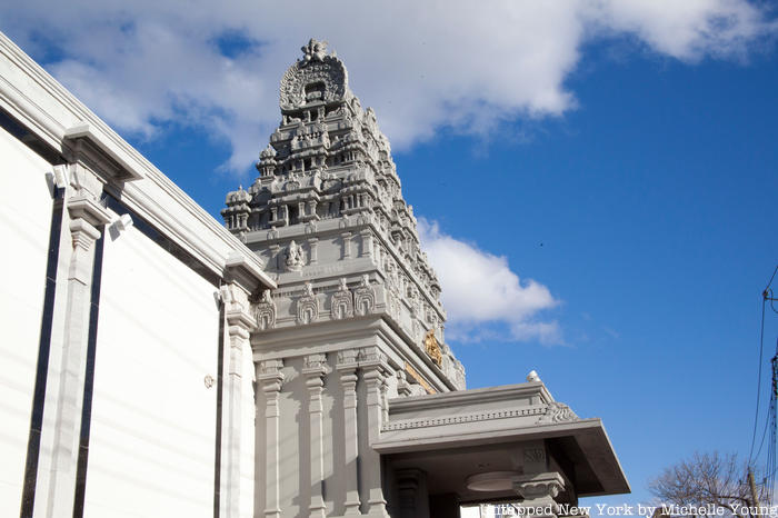 Ganesh Temple exterior in Flushing