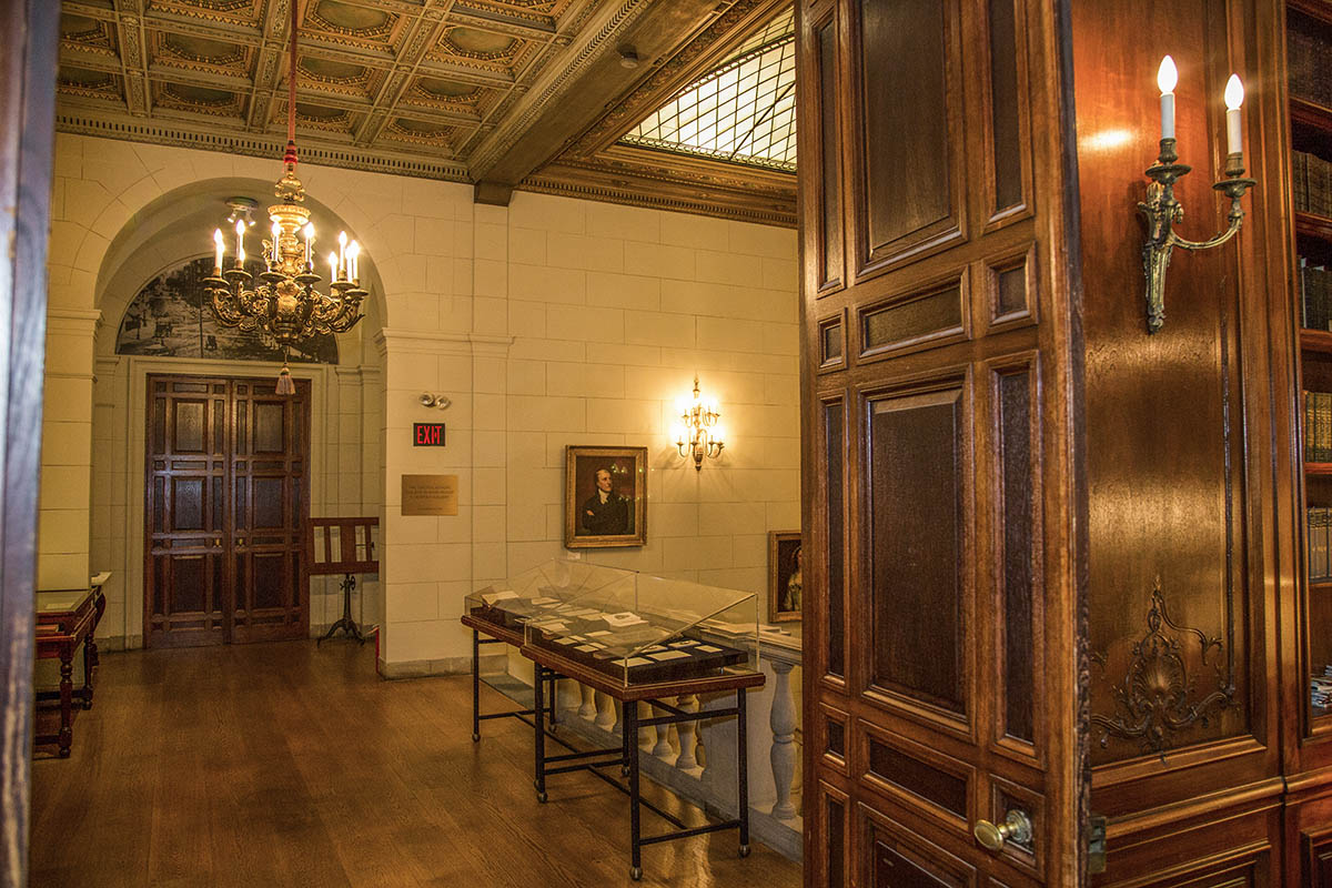 New York Society Library interior