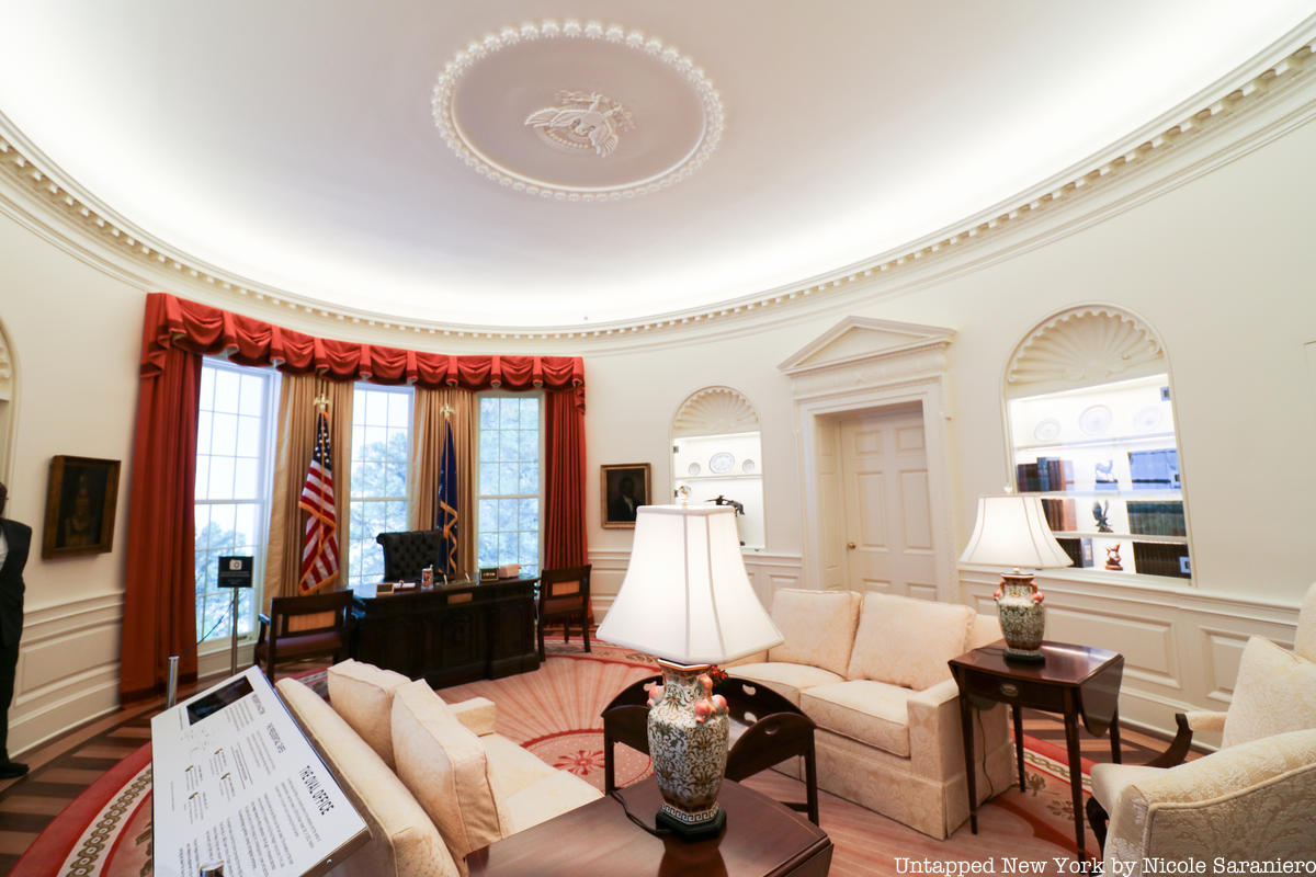 Oval Office recreation at NY Historical Society