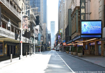 Empty Streets by Frozen in Times Square