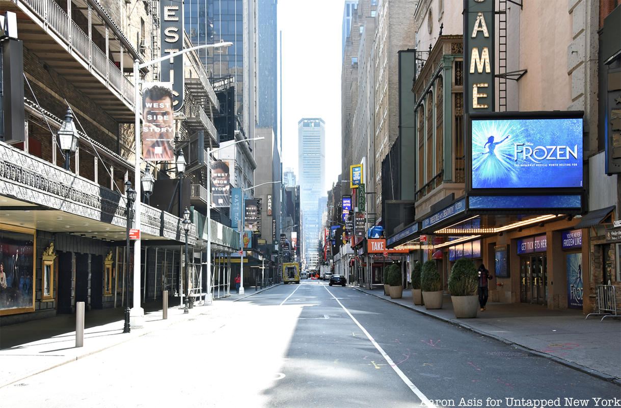 Empty Streets by Frozen in Times Square