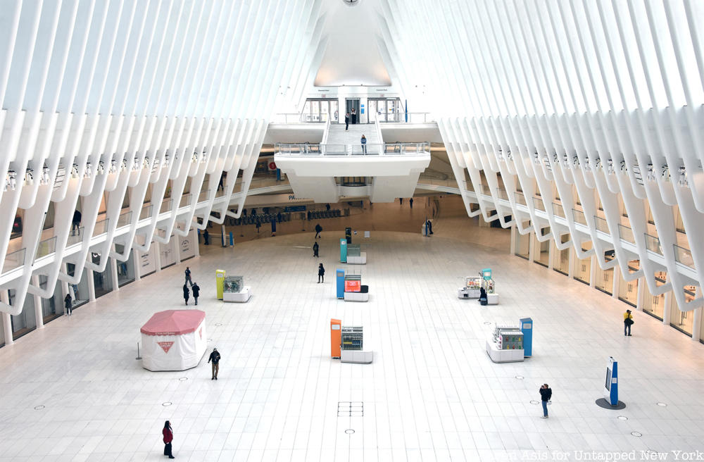 Empty World Trade Center Oculus-