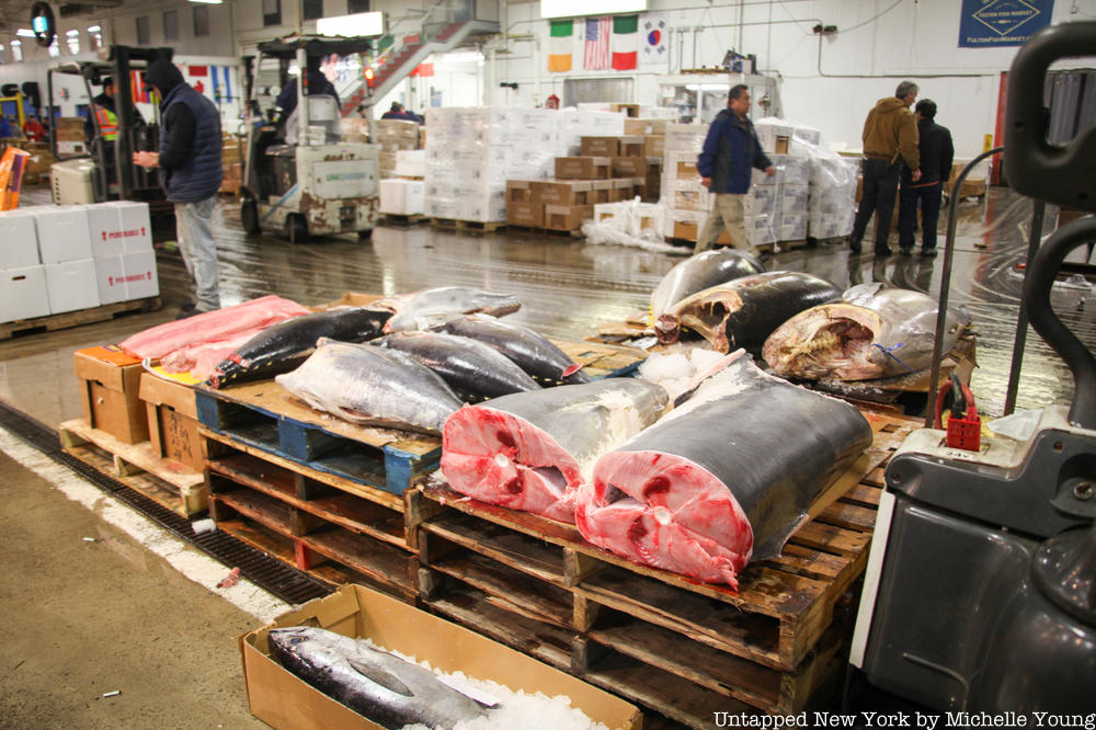 A Look Inside the Fulton Fish Market, NYC's Bustling Seafood