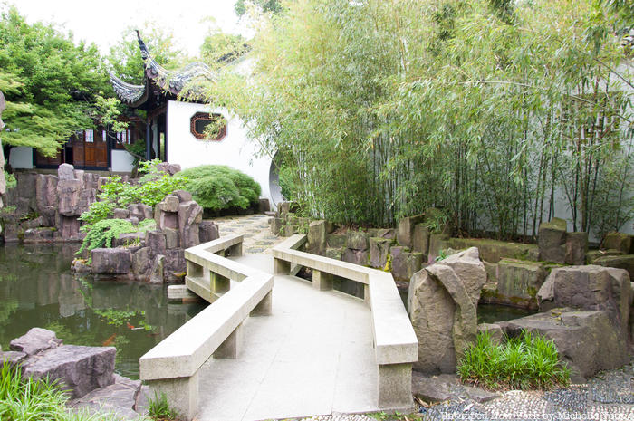 Walkways in Chinese Scholars Garden