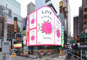 Love in the Time of Corona Digital Billboard PSA by Maira Kalman