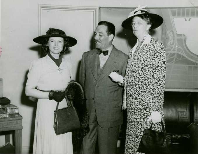 Eleanor Roosevelt with Anna Neagle and Grover Whalen