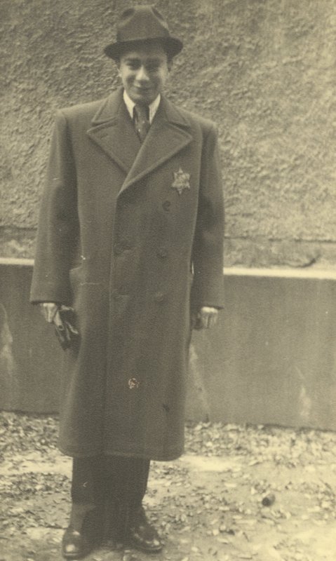 George Sachs in Prague in 1941