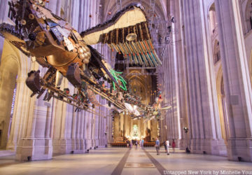 Xu Bing's Phoenix in Cathedral of St. John the Divine