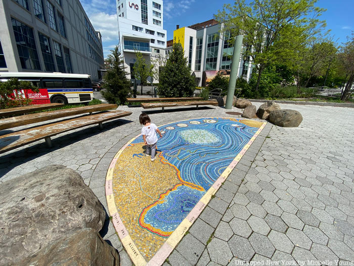 Mosaics on Van der Donck Park