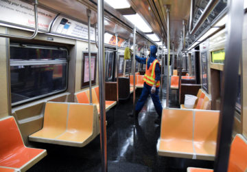 MTA Overnight subway cleaning