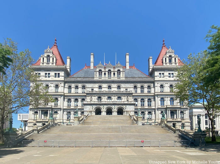 New York State Capitol exterior