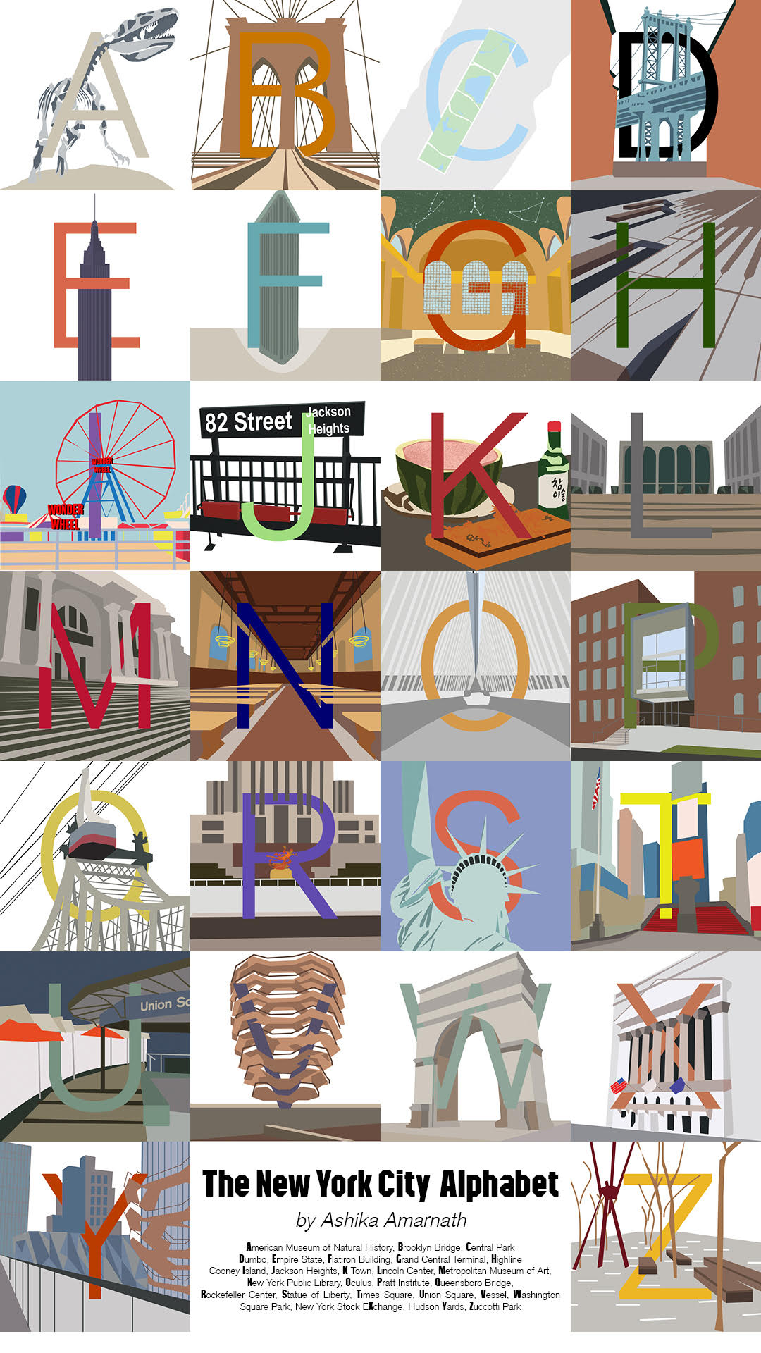 New York City Alphabet