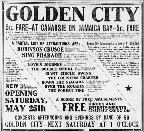 Golden City Ad