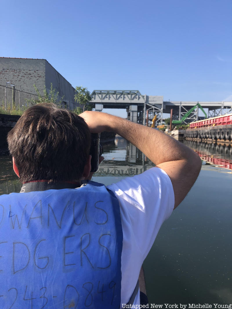 Photographing on the Gowanus Canal