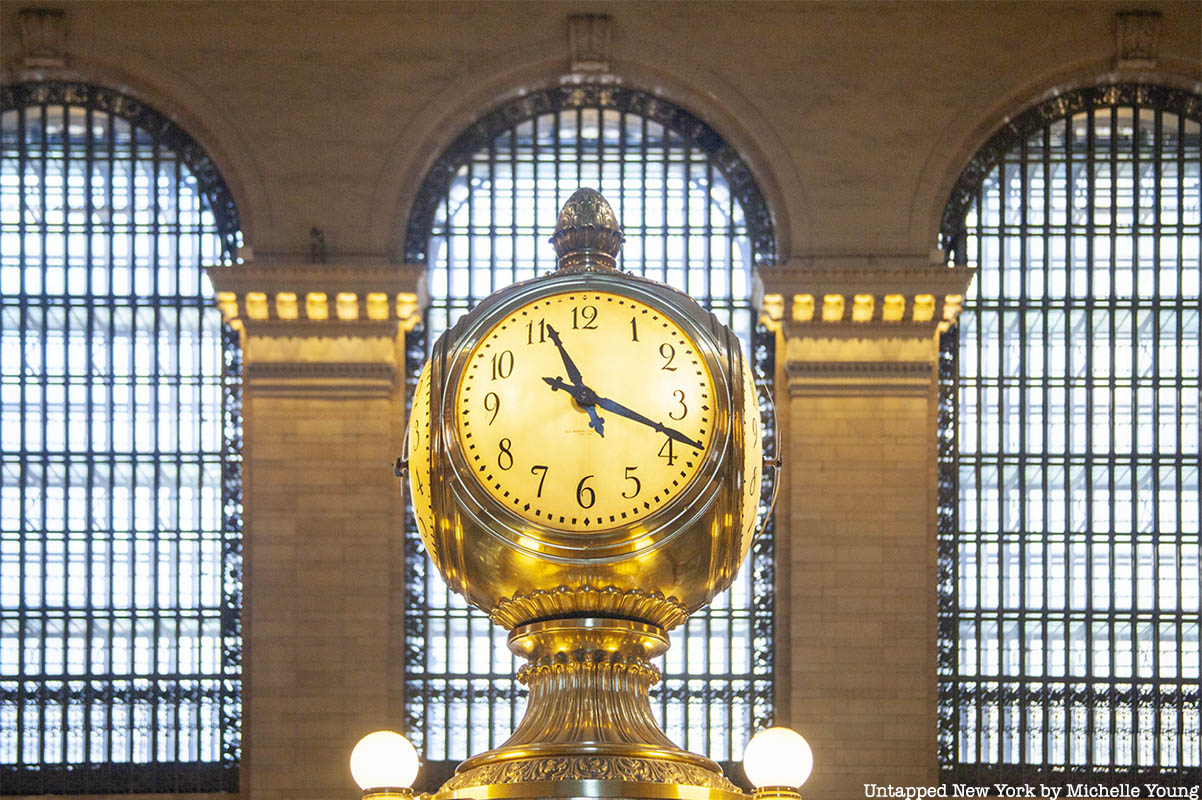 Grand Central Clock information booth