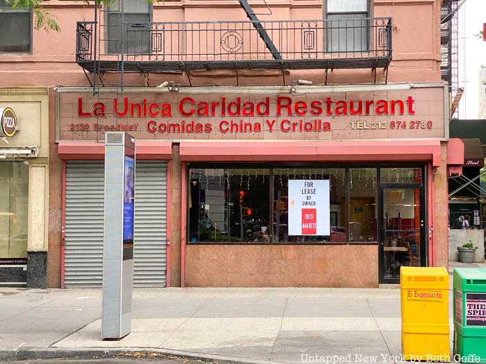 The now closed La Caridad Restaurant on Manhattan's Upper West Side