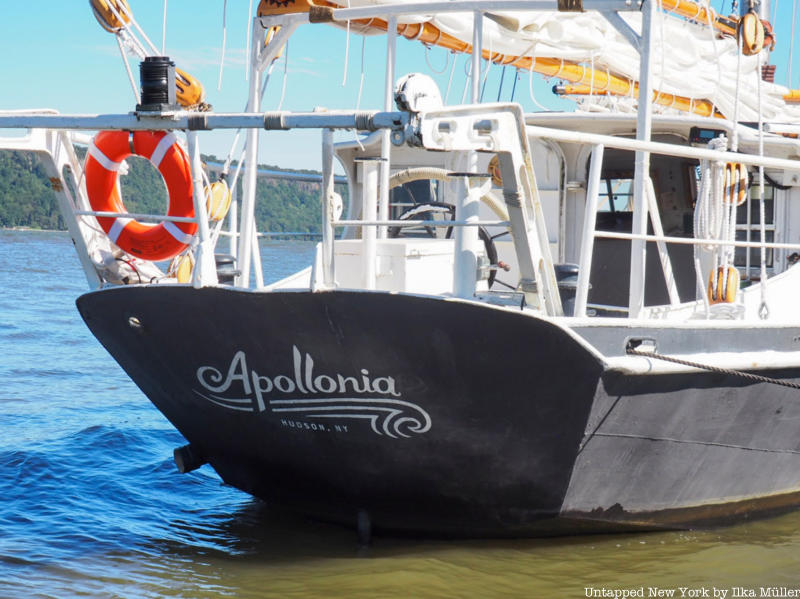 back of Apollonia schooner 