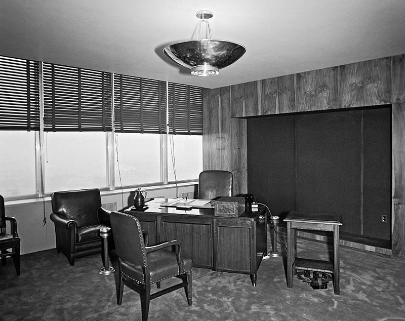 Office of ther President of the General Assembly on the 38th floor of the Secretariat Building.
