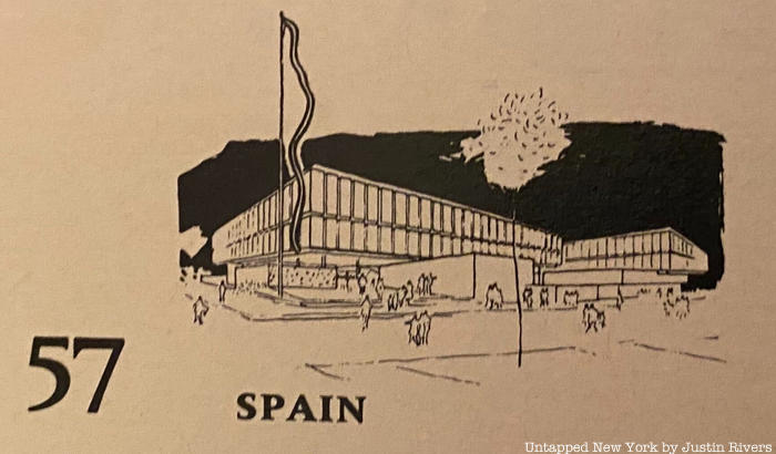 Spanish Pavilion sketch
