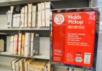 New York Public Library grab-and-go service precautions
