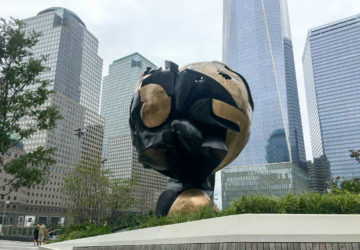 9/11 Sphere by Franz Koenig